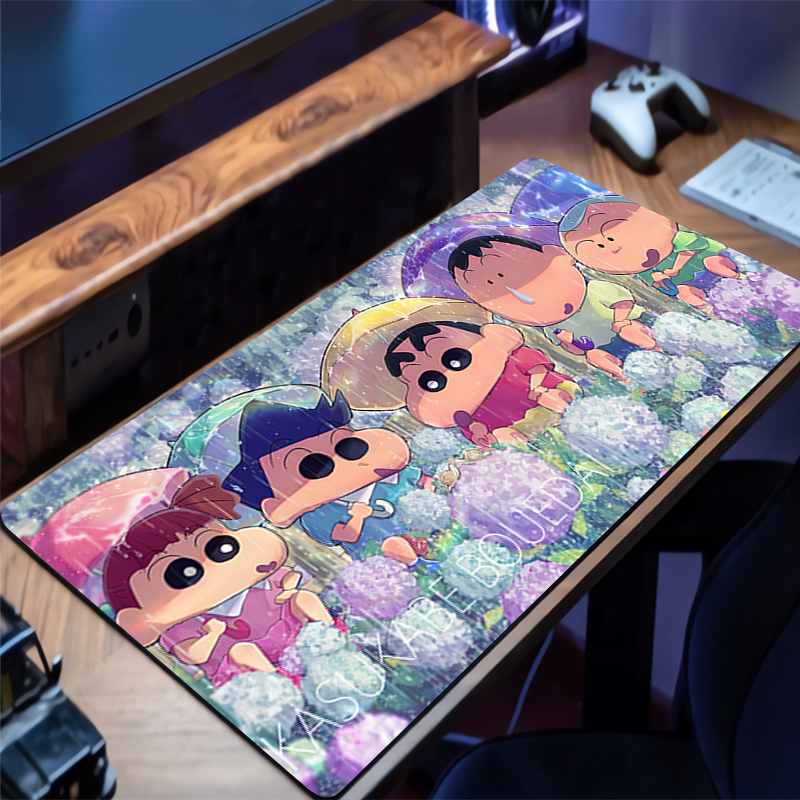 Pc Gaming Used - Anime C-crayon Shin-chan Mouse Pad Gamer