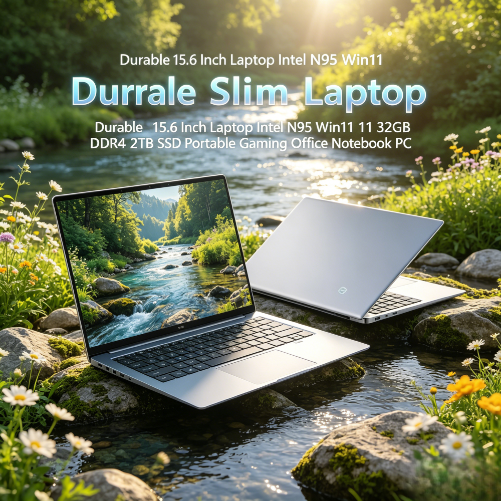 Pc Gaming Gaming - Durable 15.6 Inch Laptop Intel N95