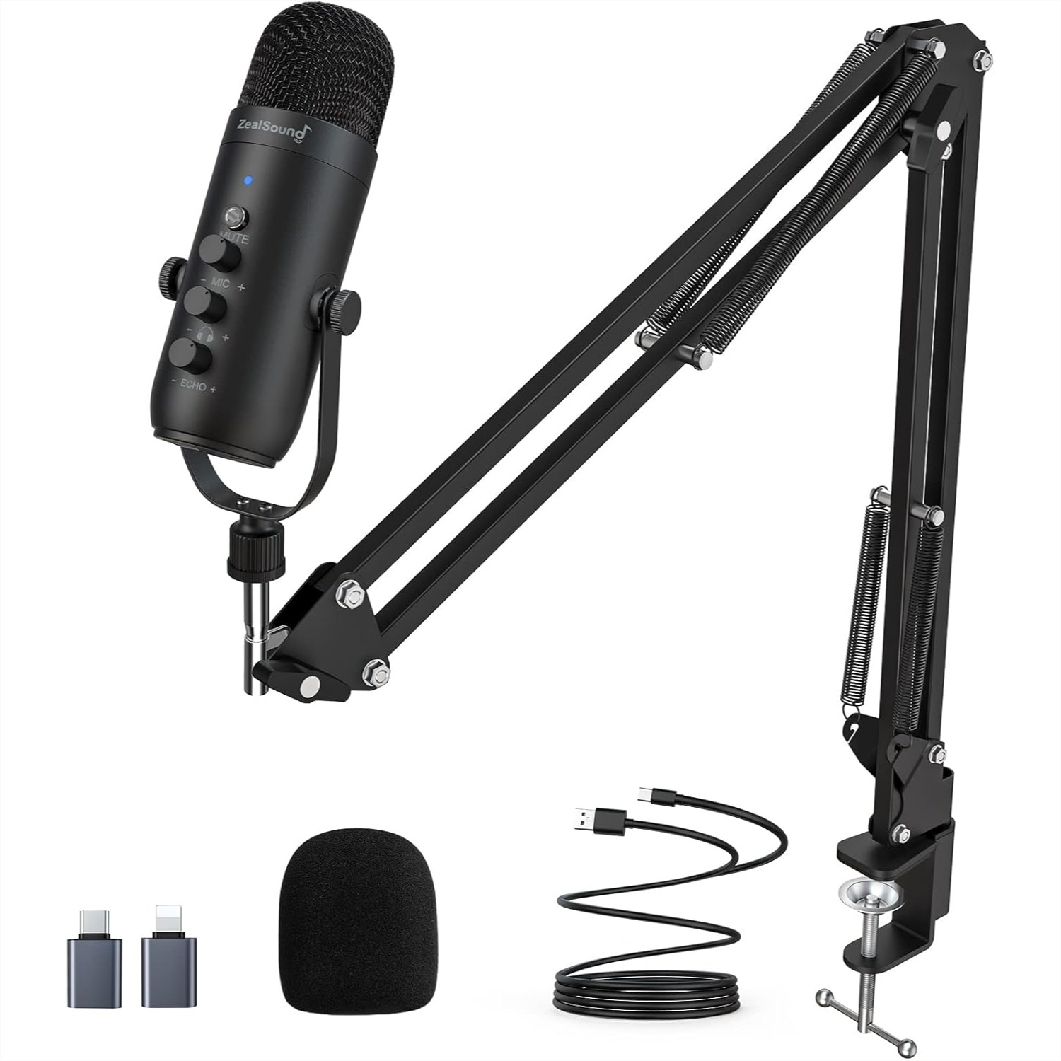 USB Podcast Microphone With Bo - مراجعة Pc Gaming Cost وسعره