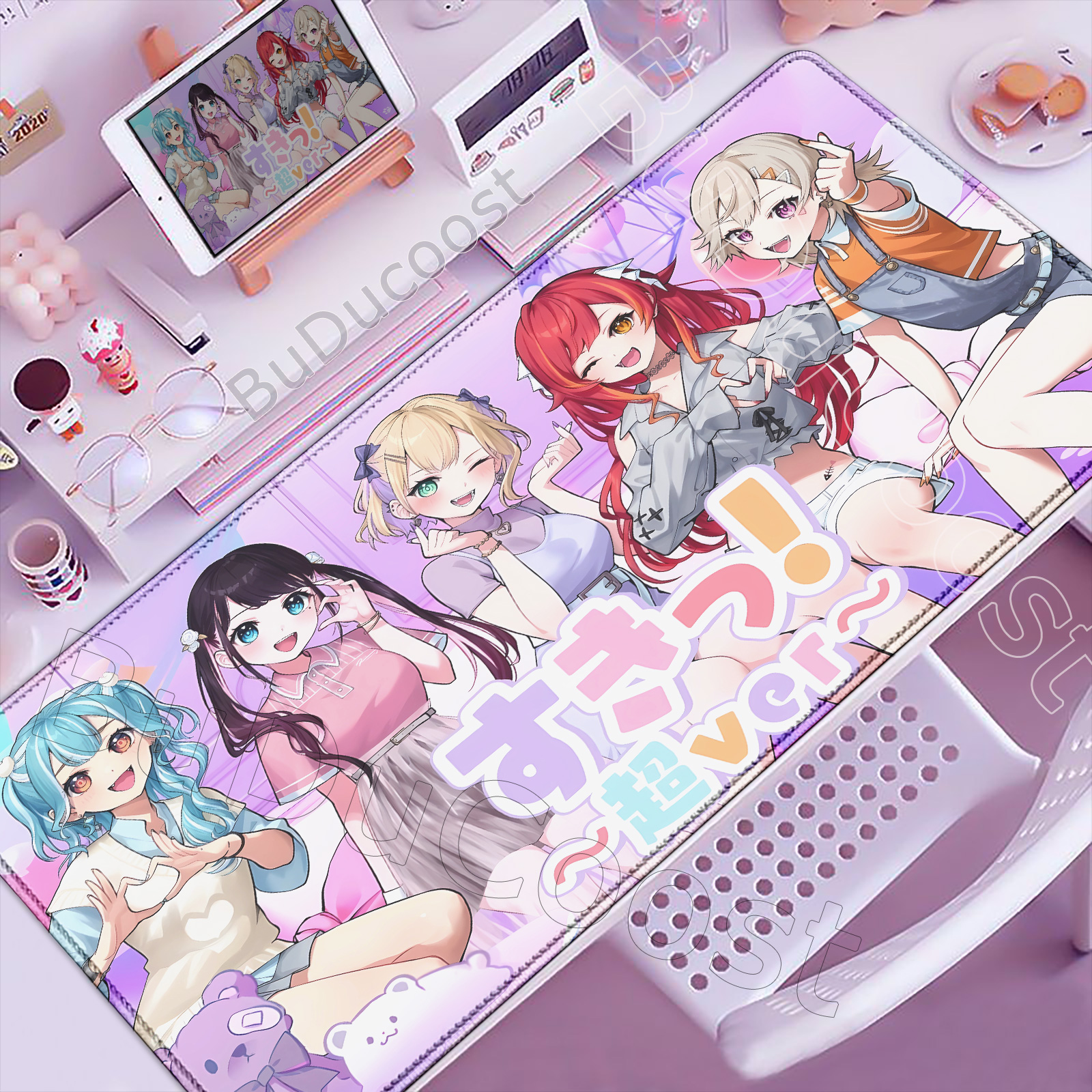 Pc Gaming Youtubers - New VSPO Mouse Pad VTuber Virtual