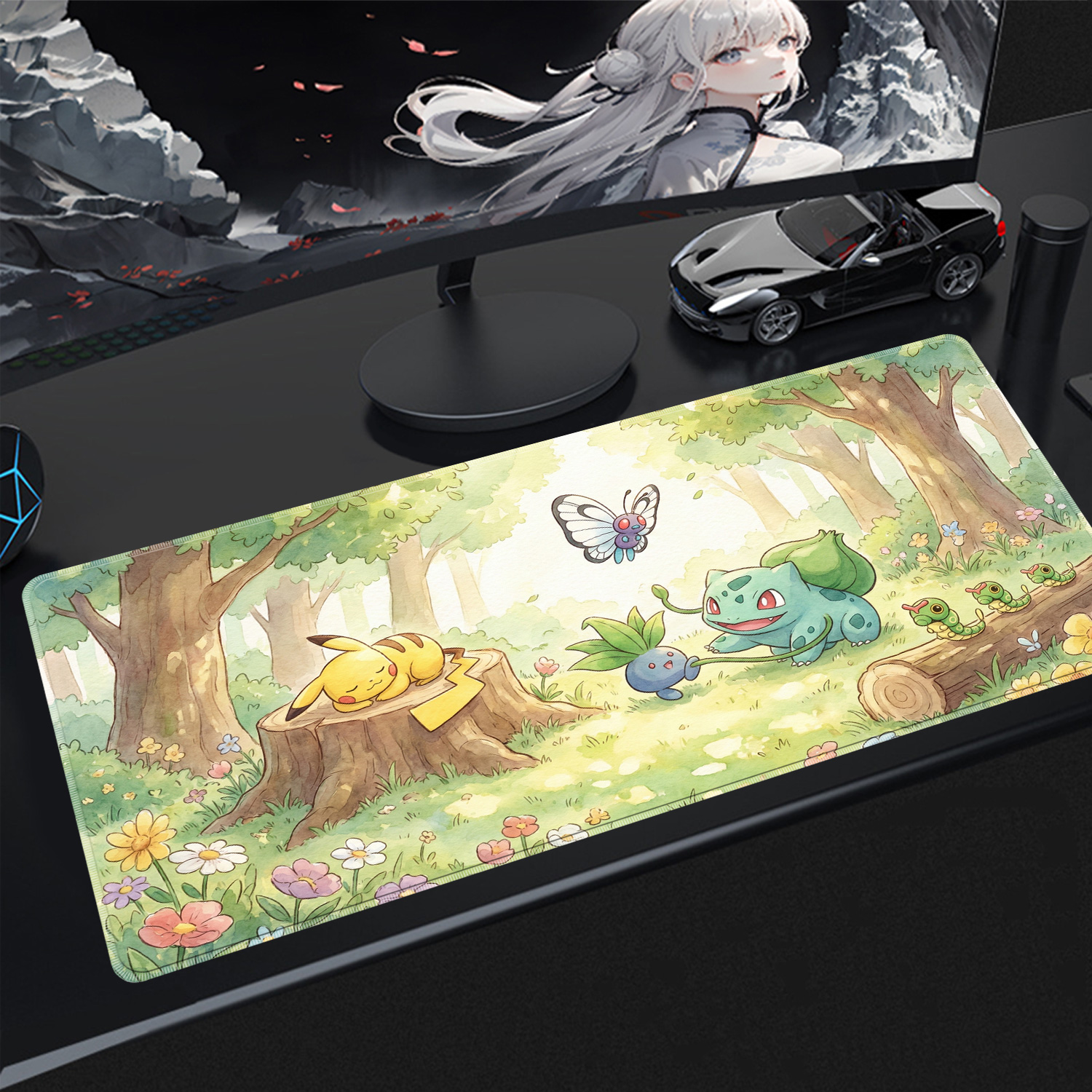 Pc Gaming Used - Kawaii Mouse Pad Gaming PC Accessories
