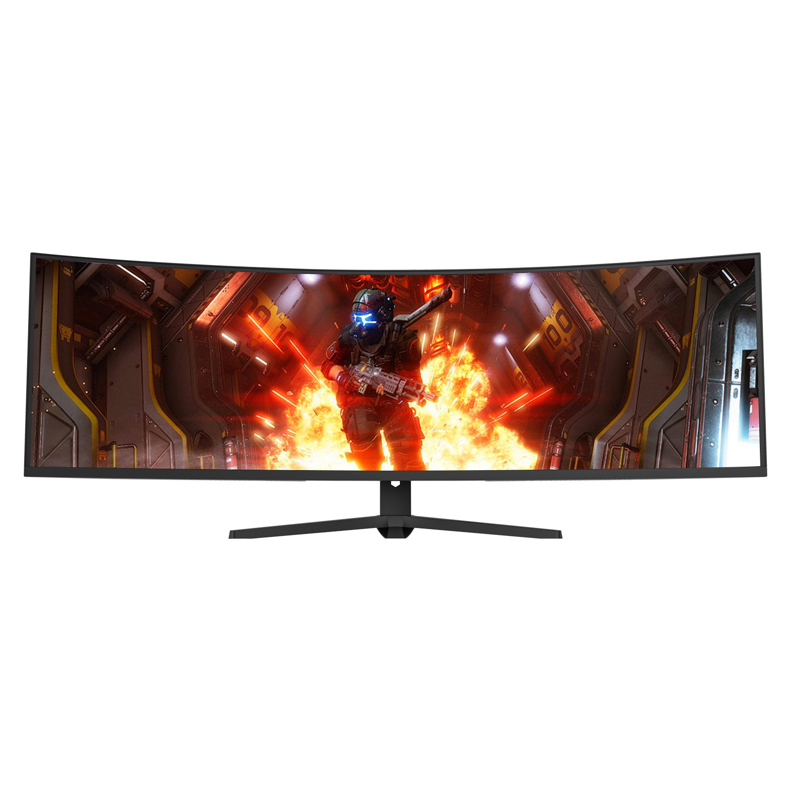 R3800 Curved 49-Inch Gaming Mo - مراجعة Pc Gaming Ultrawide Monitor وسعره
