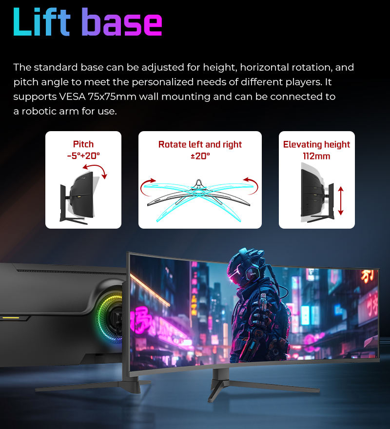 R3800 Curved 49-Inch Gaming Mo - مراجعة Pc Gaming Ultrawide Monitor وسعره