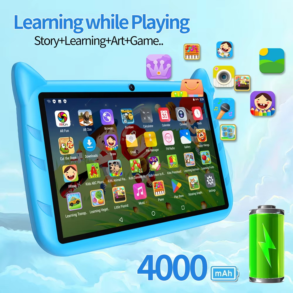 New 7.0-inch 5G WiFi Children' - مراجعة Pc Gaming Earphones وسعره