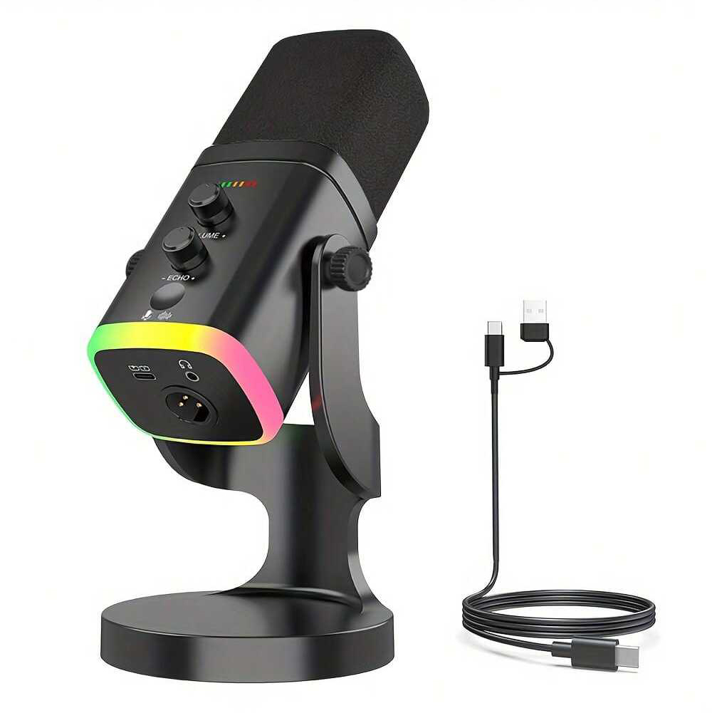 XLR/USB Dynamic Microphone for - مراجعة Pc Gaming Youtubers وسعره