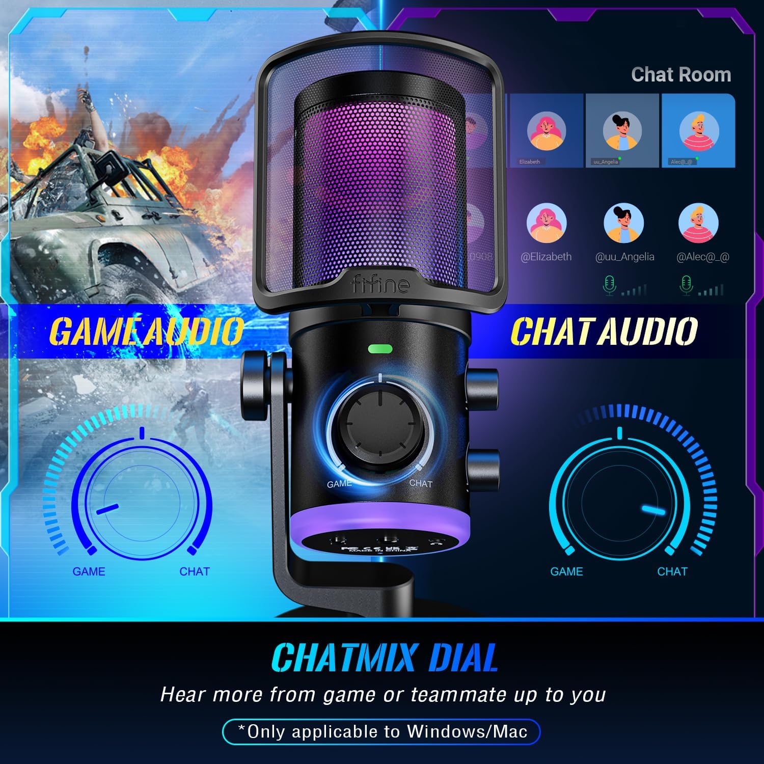 USB Streaming Mic Kit with RGB - مراجعة Pc Gaming Youtubers وسعره