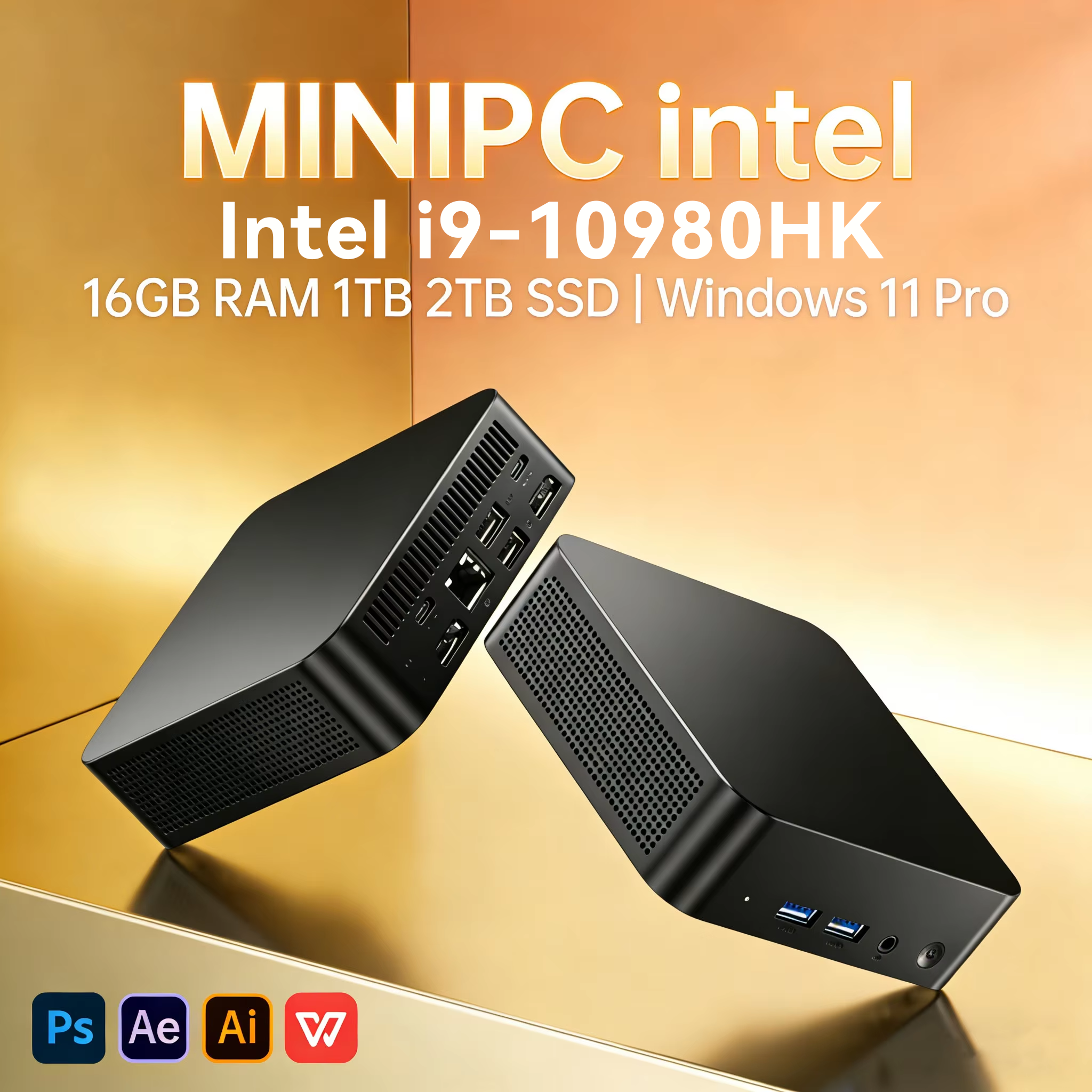 Mini PC 2026 New Intel i9-1098 - مراجعة Pc Gaming I9 وسعره