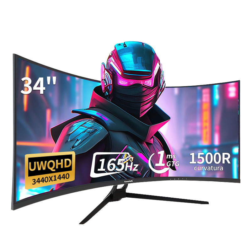 Gawfolk 34 Inch Ultrawide Curv - مراجعة Pc Gaming Ultrawide Monitor وسعره