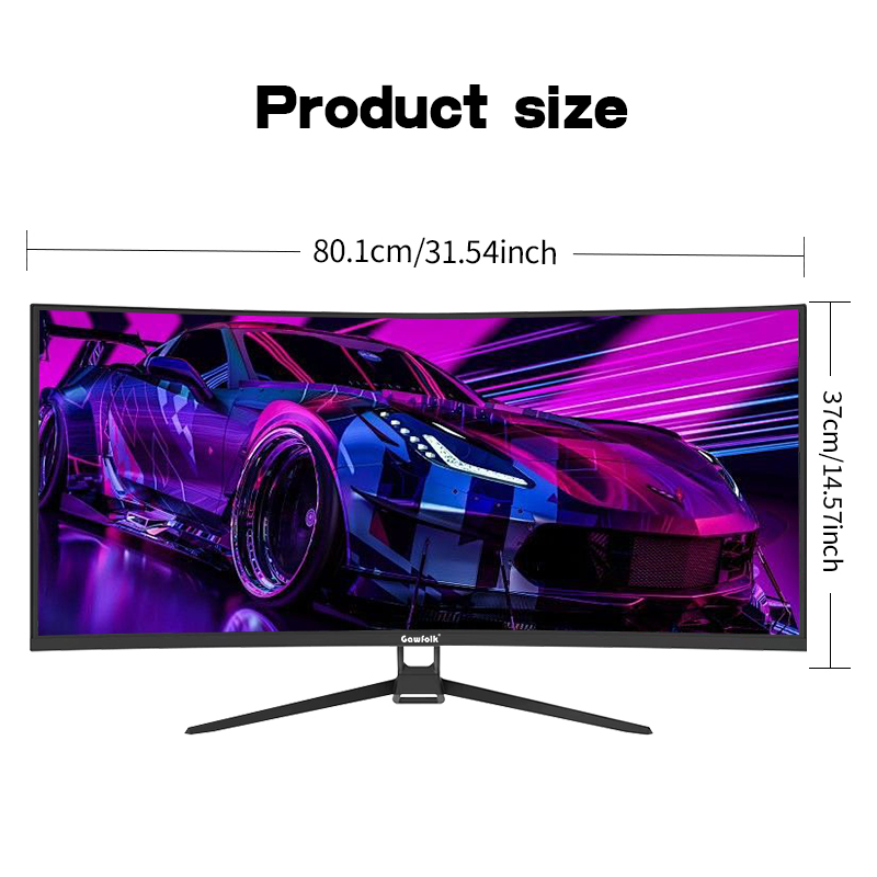 Gawfolk 34 Inch Ultrawide Curv - مراجعة Pc Gaming Ultrawide Monitor وسعره