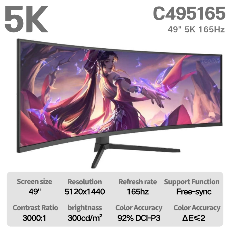 165Hz Gaming Monitor 49 Inch C - مراجعة Pc Gaming Ultrawide Monitor وسعره