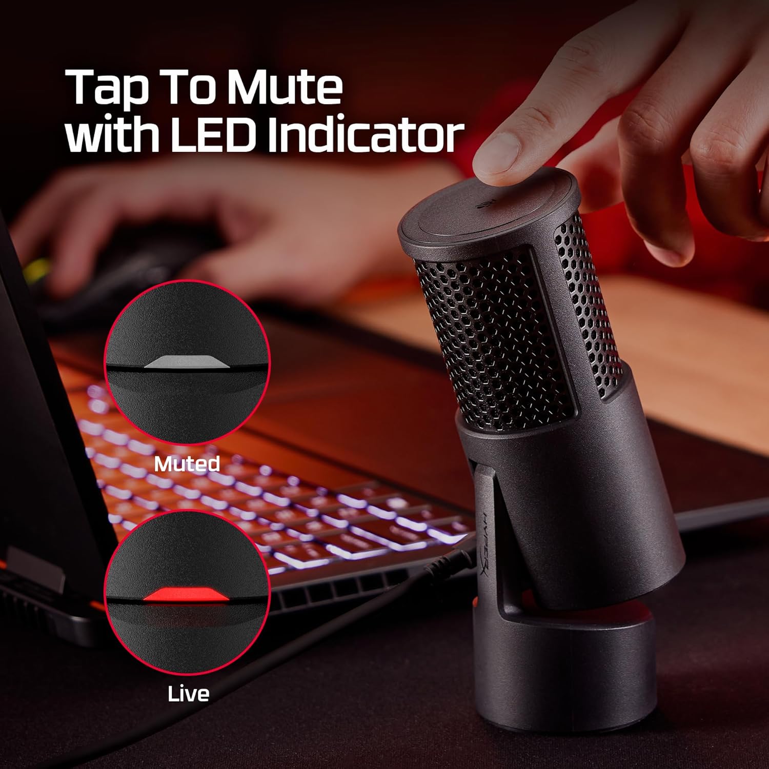 Gaming USB Condenser Microphon - مراجعة Pc Gaming Gaming وسعره