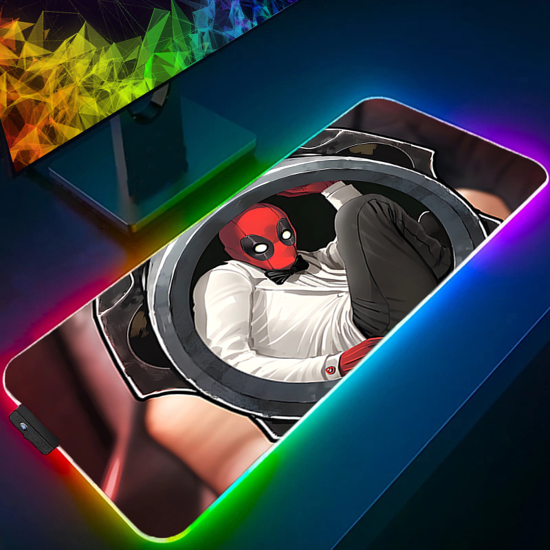 LED Mouse Pad Gaming Backlight - مراجعة Pc Gaming Used وسعره