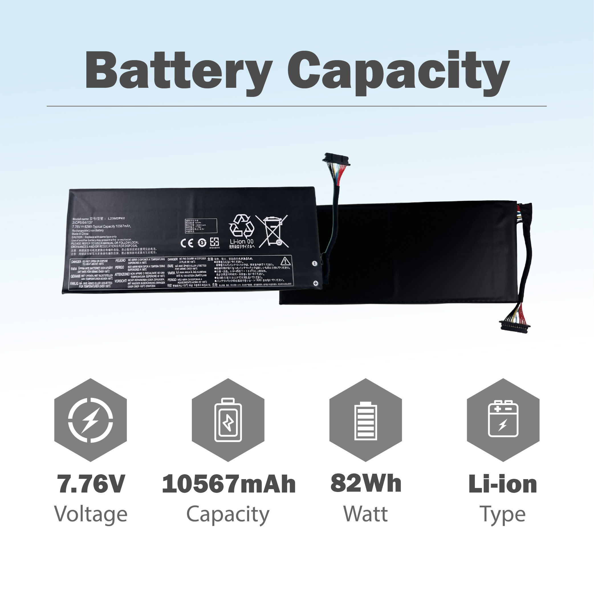 L23M2PK0 Battery For Lenovo Le - مراجعة Pc Gaming Lenovo Legion وسعره