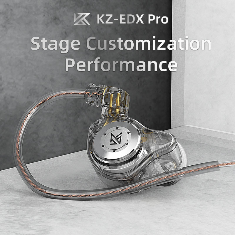 KZ EDX pro Fones de ouvido Bas - مراجعة Pc Gaming Earphones وسعره