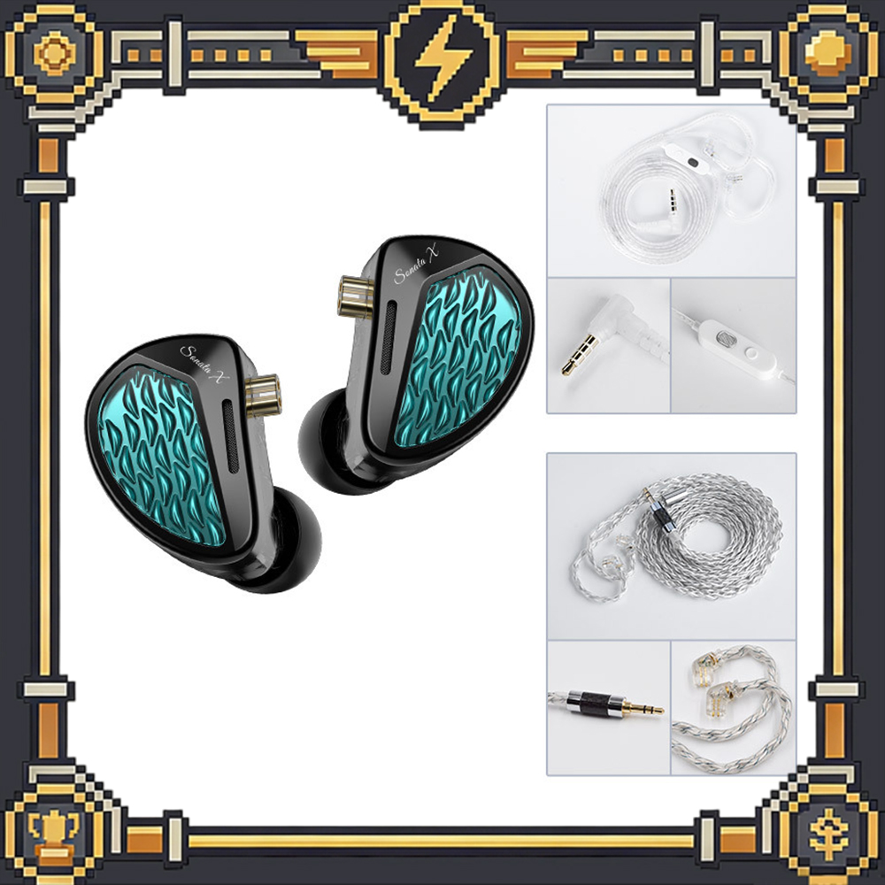 KZ Sonata X In-Ear Monitor Ear - مراجعة Pc Gaming Earphones وسعره