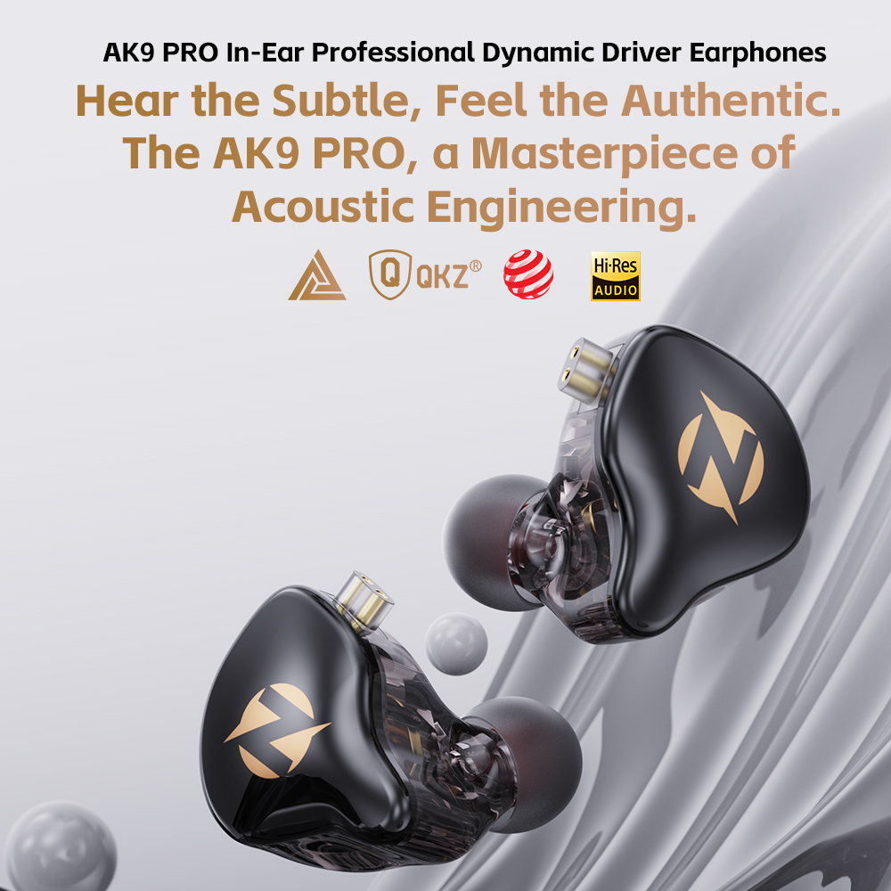 QKZ AK9 PRO In Ear Wired Earph - مراجعة Pc Gaming Earbuds وسعره