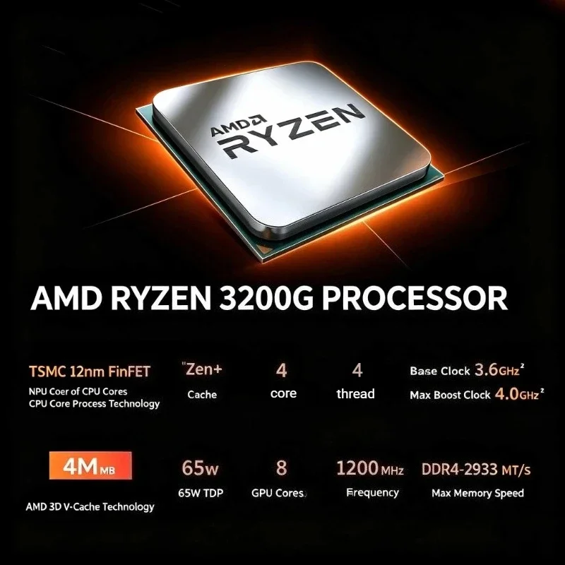 AMD Ryzen 3 3200G AM4 Entry Ga - مراجعة Pc Gaming Cost وسعره