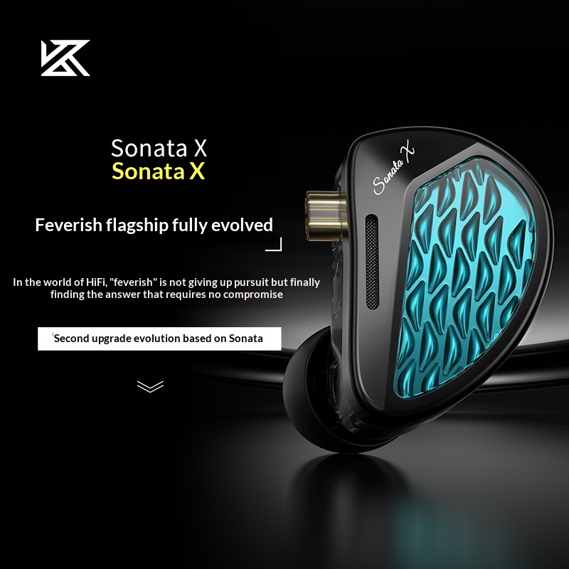 KZ Sonata X In-Ear Monitor Ear - مراجعة Pc Gaming Earphones وسعره