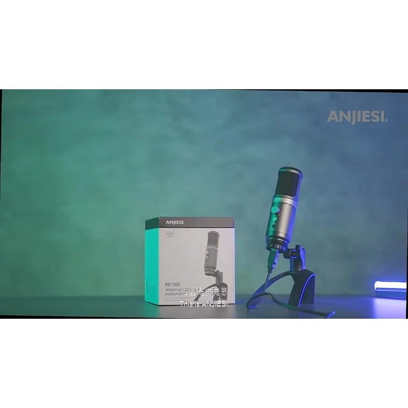 USB Condenser Microphone Profe - مراجعة Pc Gaming Youtubers وسعره
