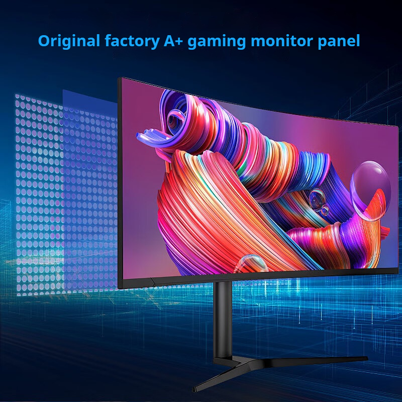 Curved Monitor 34 Inch 4k Gami - مراجعة Pc Gaming Ultrawide Monitor وسعره