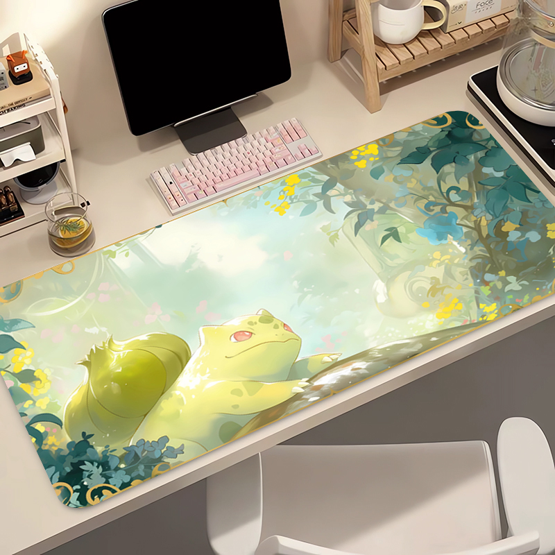 Anime Mouse Pad Pokemon Bulbas - مراجعة Pc Gaming Handheld وسعره