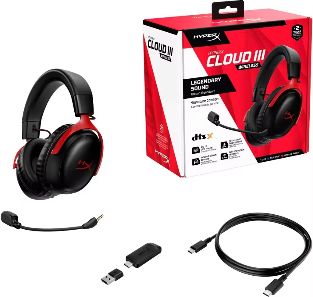 HyperX Cloud 3 77Z46AA 77Z45AA - مراجعة Pc Gaming Earphones وسعره