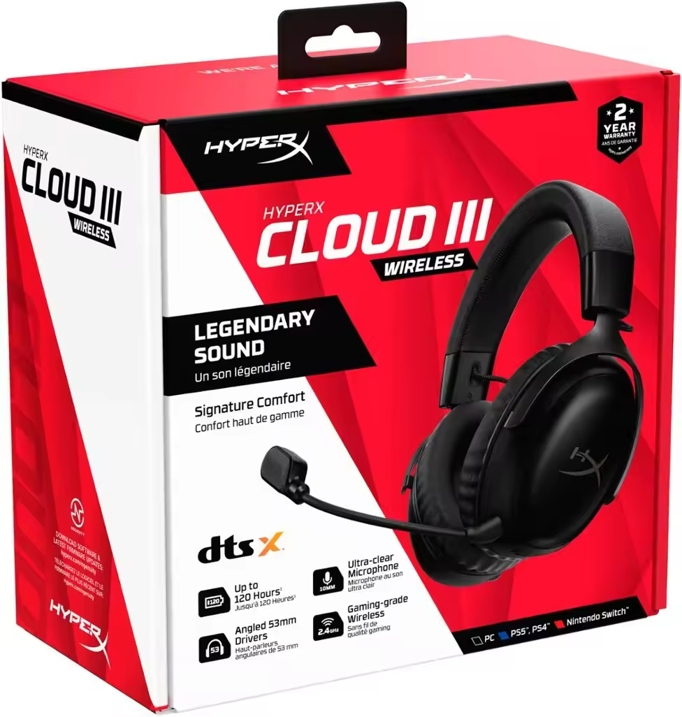 HyperX Cloud 3 77Z46AA 77Z45AA - مراجعة Pc Gaming Earphones وسعره