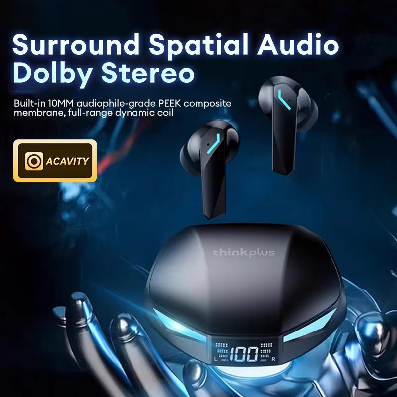 New Lenovo XT53 Wireless Upgra - مراجعة Pc Gaming Earphones وسعره