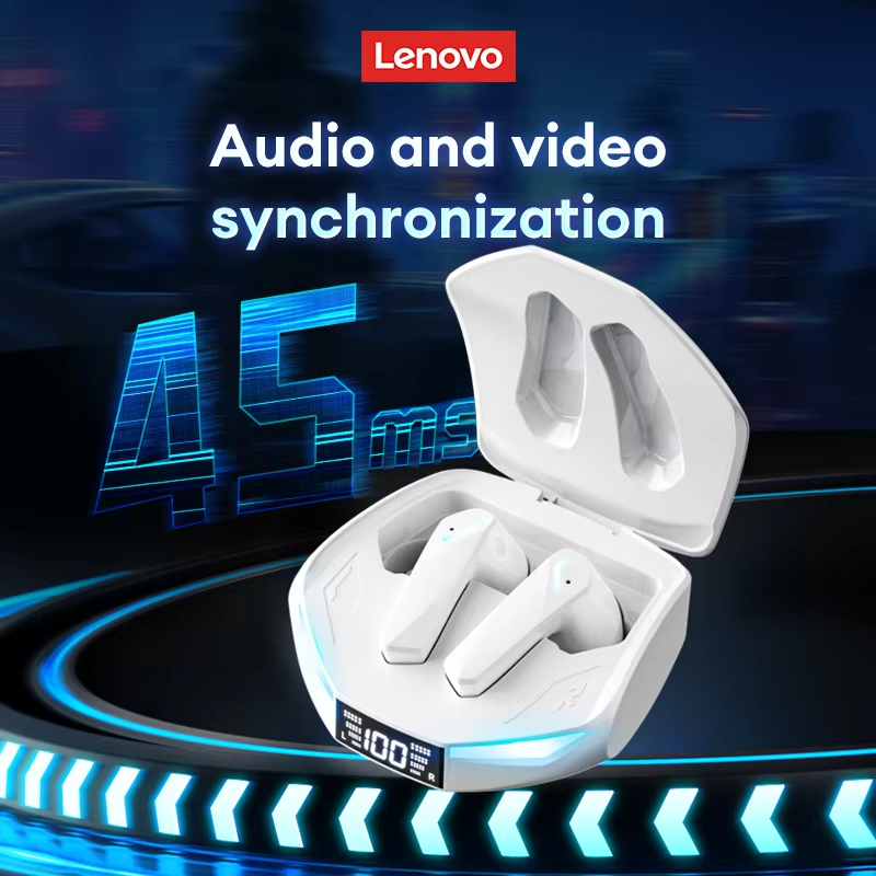 New Lenovo XT53 Wireless Upgra - مراجعة Pc Gaming Earphones وسعره