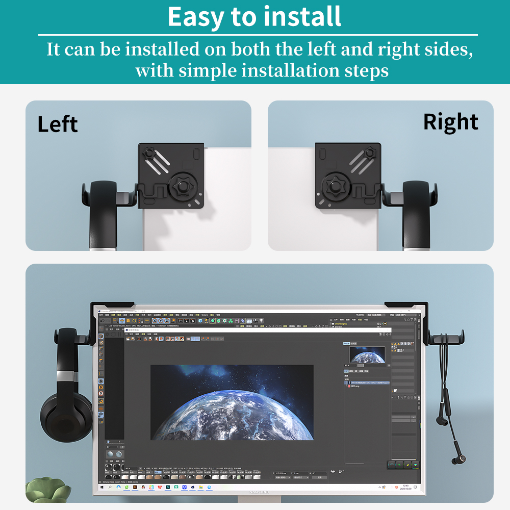 Monitor Headphone Stand Plasti - مراجعة Pc Gaming Earphones وسعره