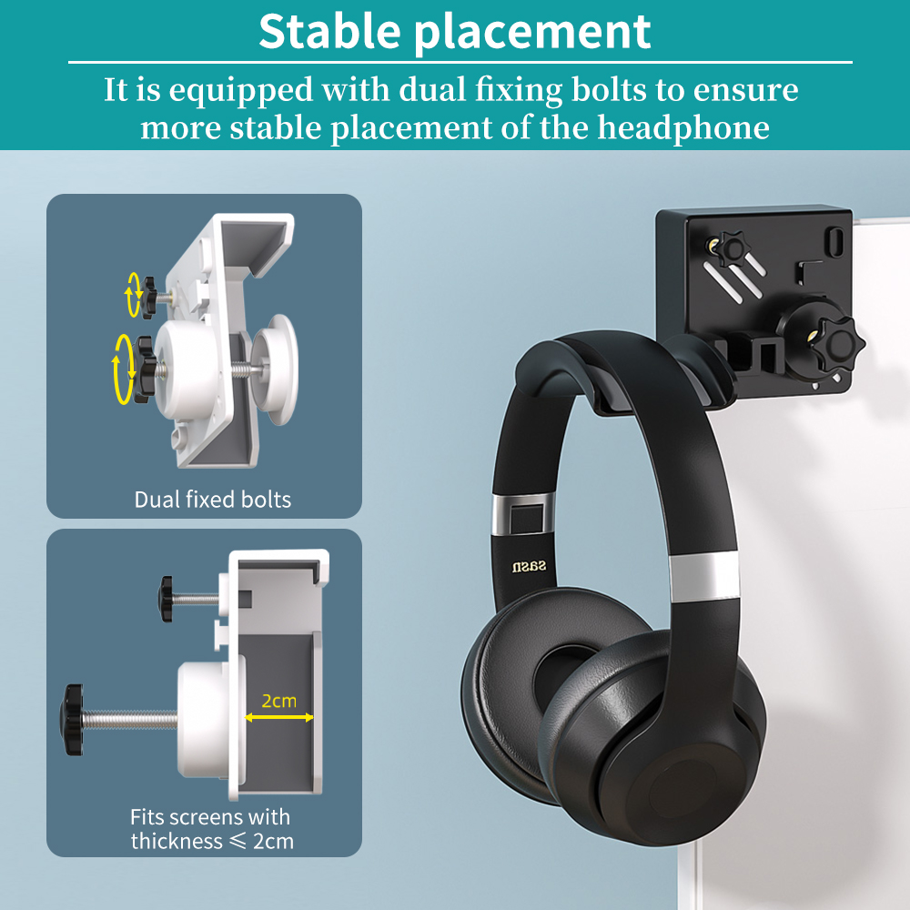 Monitor Headphone Stand Plasti - مراجعة Pc Gaming Earphones وسعره