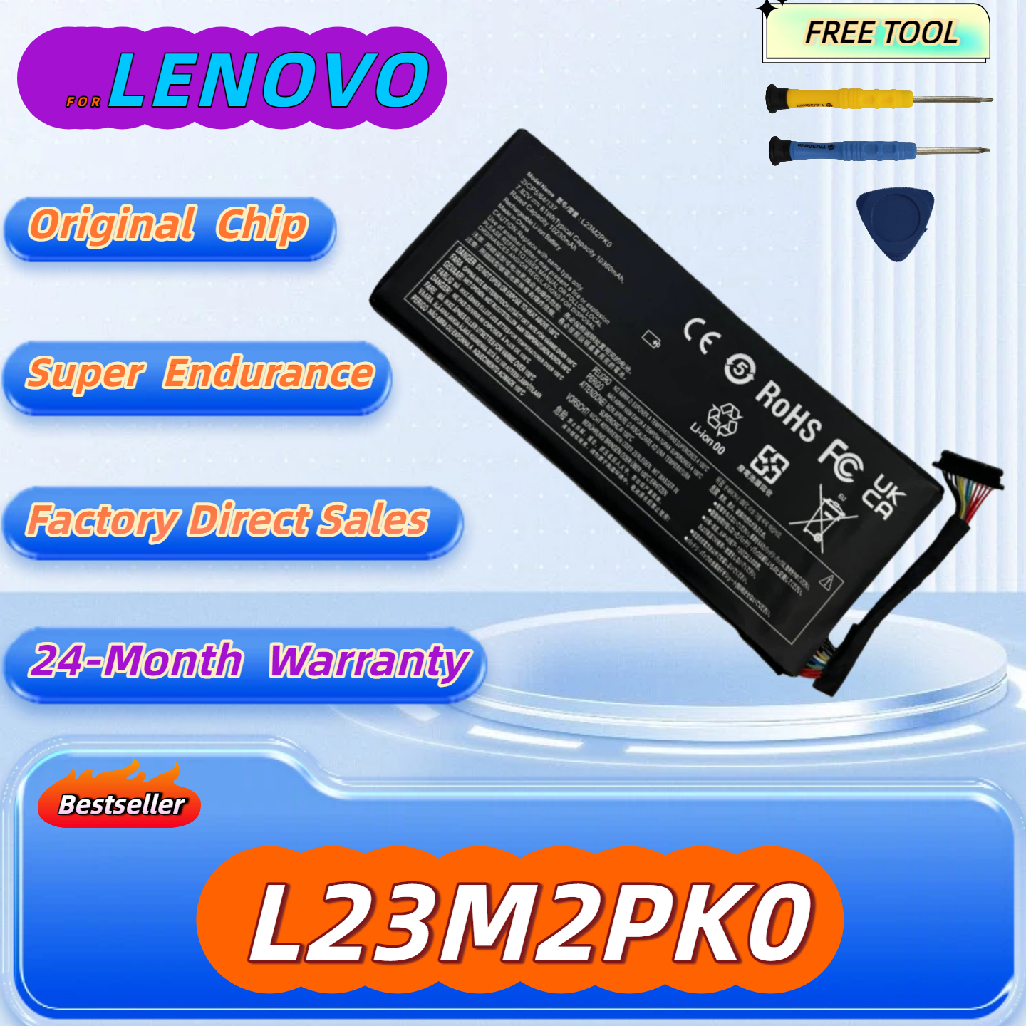 L23M2PK0 Laptop Battery High-C - مراجعة Pc Gaming Lenovo Legion وسعره