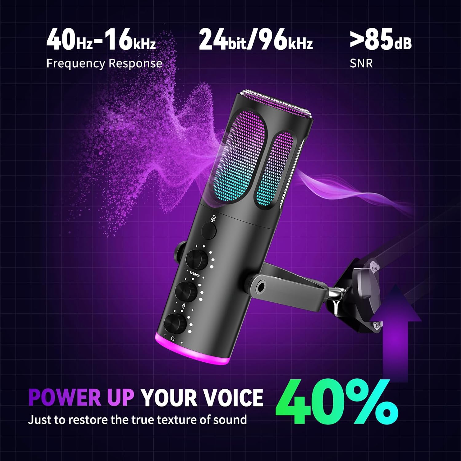 USB Gaming Microphone For PC P - مراجعة Pc Gaming Gaming وسعره