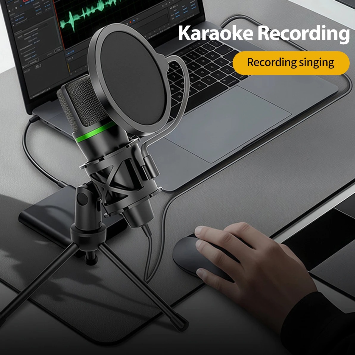 Professional Condenser Microph - مراجعة Pc Gaming Youtubers وسعره