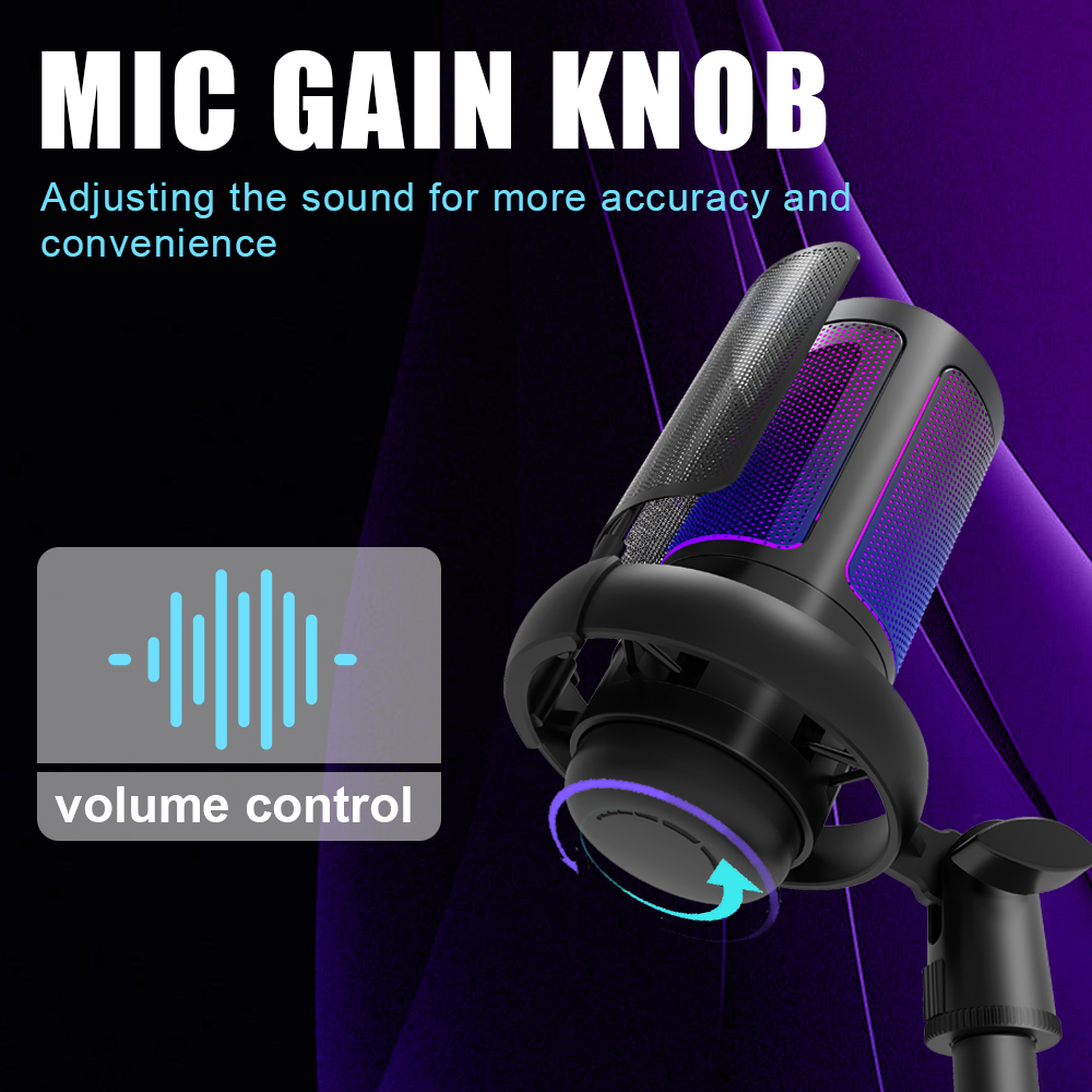 Gaming Microphone for PC:USB M - مراجعة Pc Gaming Gaming وسعره