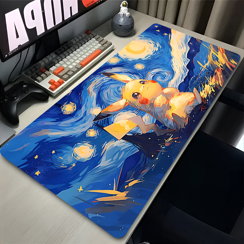 Mouse Pad P-pokemon Pikachu Co - مراجعة Pc Gaming Handheld وسعره